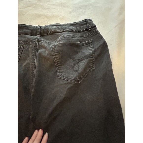 Riders by Lee Women's Size 20WP Black Midrise Bootcut Jeans Denim Pants - Picture 5 of 8